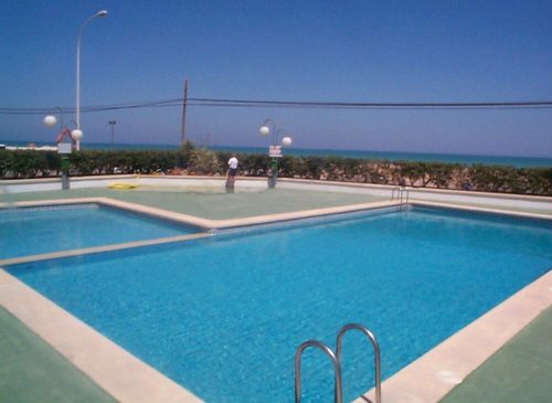 Ref. 456- Europeñíscola | Apartamento 1ª línea de playa | Piscina | Parking privado
