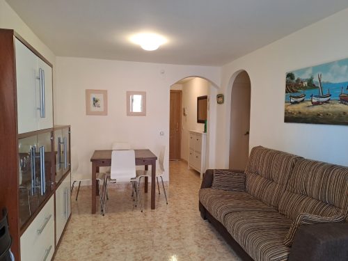 Ref. 456- Europeñíscola | Apartamento 1ª línea de playa | Piscina | Parking privado | Comedor