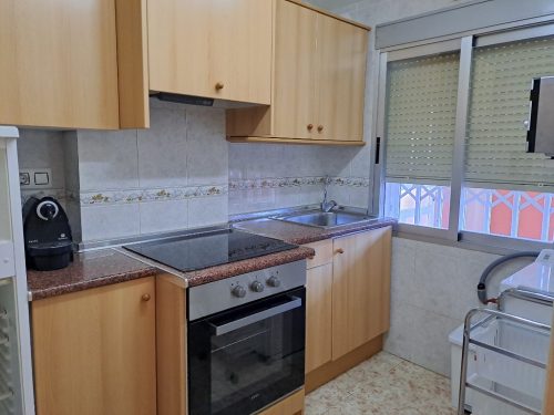 Ref. 456- Europeñíscola | Apartamento 1ª línea de playa | Piscina | Parking privado | Cocina