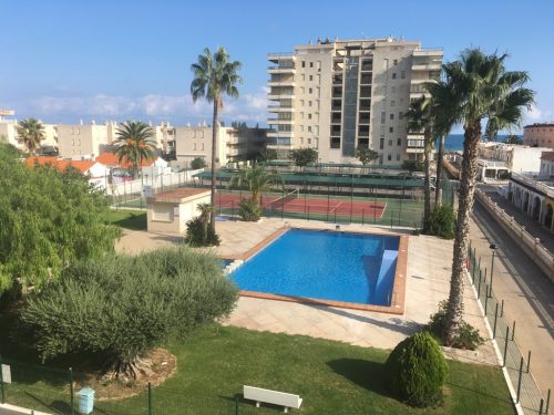 Alquiler apartamentos | Agencia Beltrán | Ref. 461- Residencial Mediterráneo | Piscinas y tenis | Primera línea
