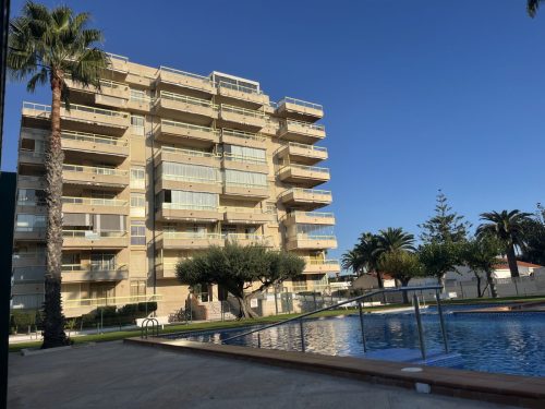 Alquiler apartamentos | Agencia Beltrán | Ref. 462- Residencial Mediterráneo | Piscinas y tenis | Terraza
