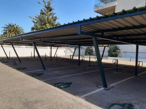 Alquiler apartamentos | Agencia Beltrán | Ref. 463- Residencial Mediterráneo | Piscinas y tenis | Terraza grande