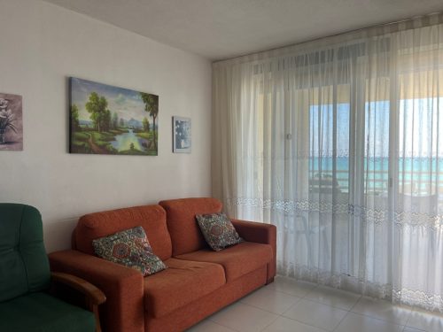 Alquiler apartamentos | Agencia Beltrán | Ref. 474- Picasso | Piscina y parking | Primera línea | Sofa cama