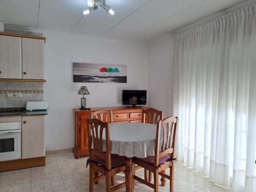 Ref. 504- Marcelino | Centro Peñiscola | Primera línea de playa | Terraza frente al mar | 2 habitaciones