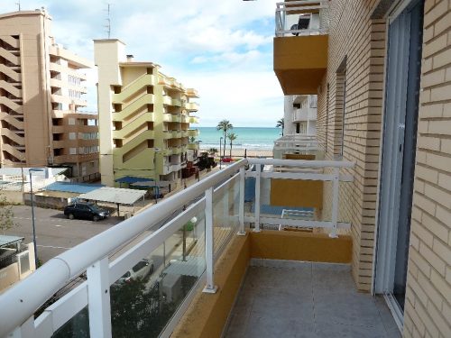 Apartamentos Peñiscola | Agencia Beltrán | Avenida Papa Luna | Ref. 556- La Romana | Piscina | Terraza equipada