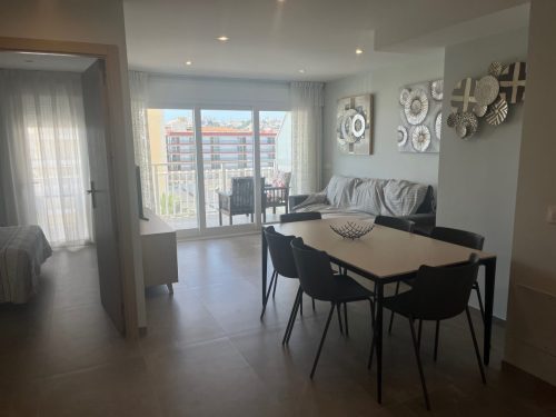 Apartamentos Peñiscola | Alquiler Agencia Beltrán | Ref. 564 Torre Hirta | Primera linea de playa | Salón