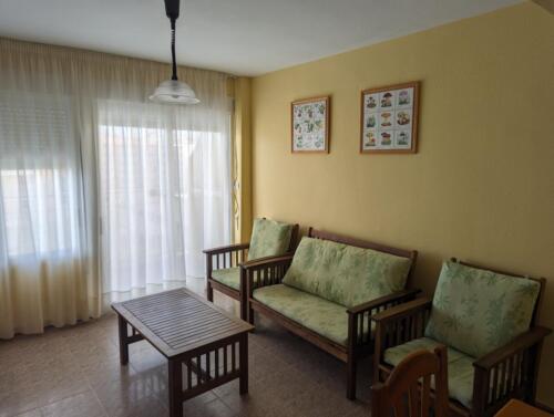 Apartamentos Peñiscola | Alquiler Agencia Beltrán | Ref. 564 Torre Hirta | Primera linea de playa | Salón