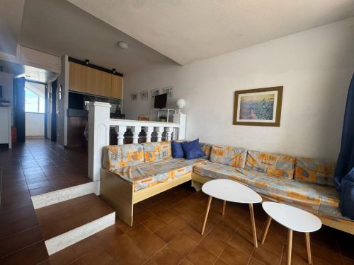 Peñiscola playa | Ref. 814 | Primera linea de playa | Terraza vista al mar y al castillo | Piscina y tenis