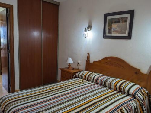 Alquiler apartamentos | Agencia Beltrán | Peñiscola playa ref. 815 | Urbanización con piscina | Centro de Peñiscola | Dormitorio