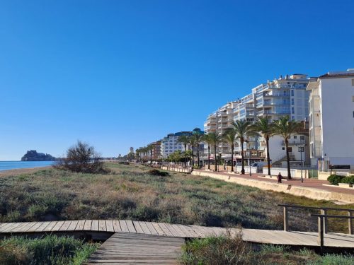 Alquiler apartamentos | Agencia Beltrán | Ref. 829- Peñíscola 1 | Primera línea de playa | Terraza